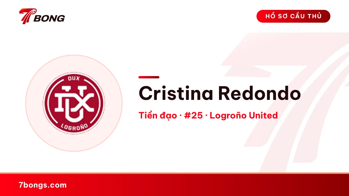 Cristina Redondo — Logroño United