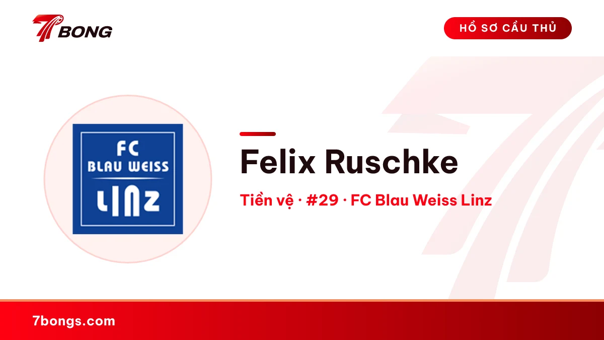 Felix Ruschke — FC Blau Weiss Linz