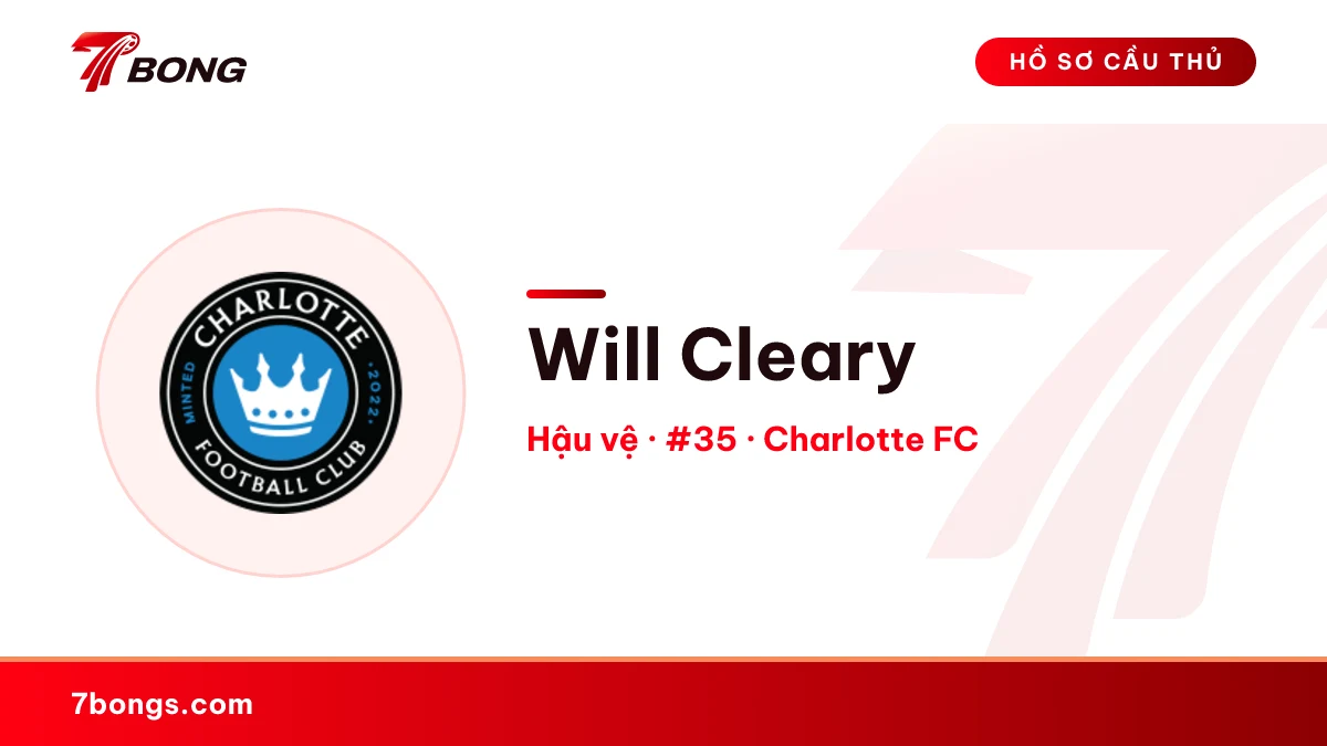 Will Cleary — Charlotte FC