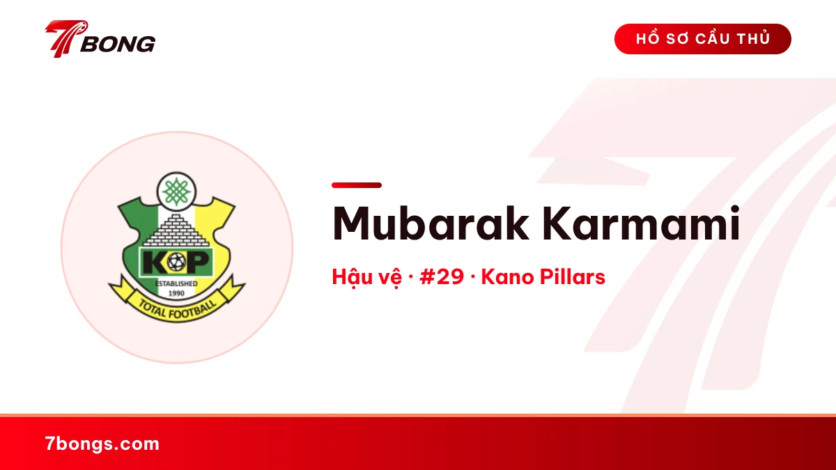 Mubarak Karmami — Kano Pillars