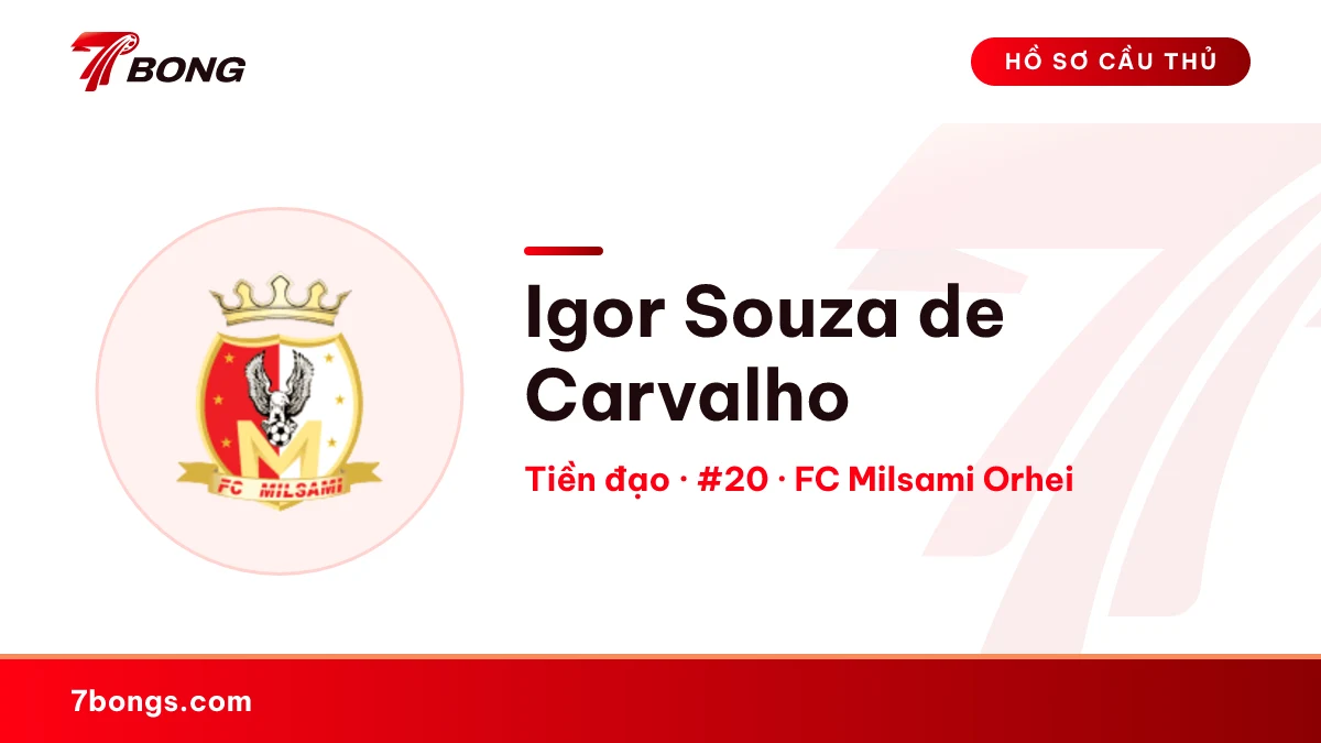 Igor Souza  de Carvalho — FC Milsami Orhei