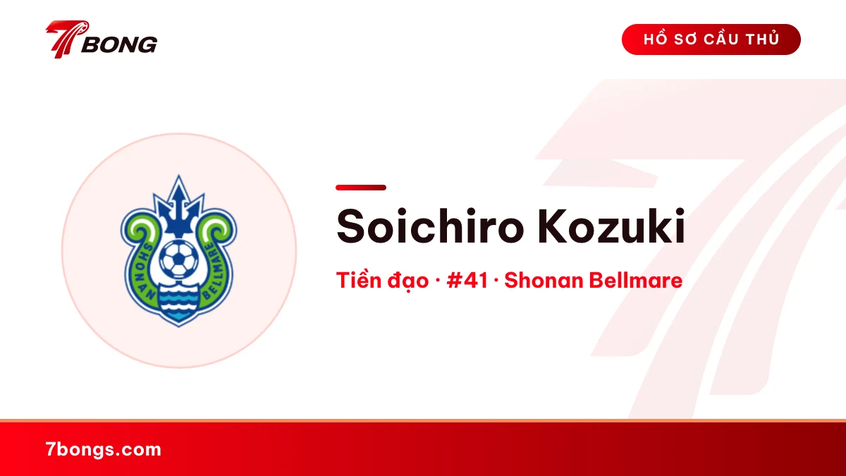 Soichiro Kozuki — Shonan Bellmare