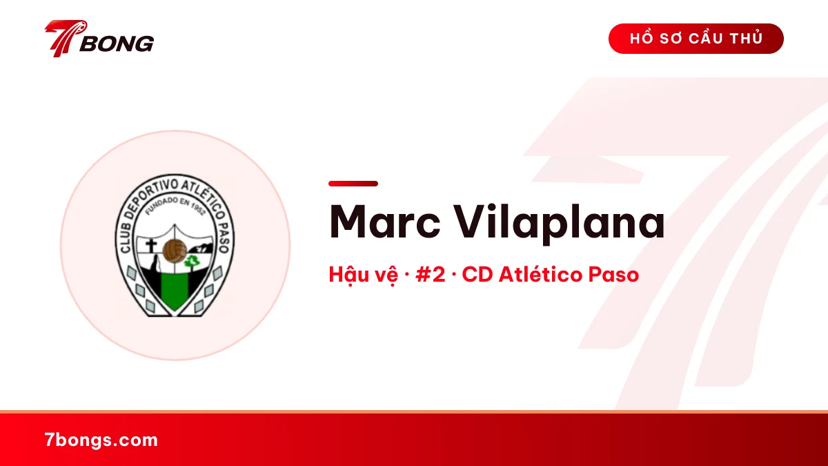 Marc Vilaplana — CD Atlético Paso