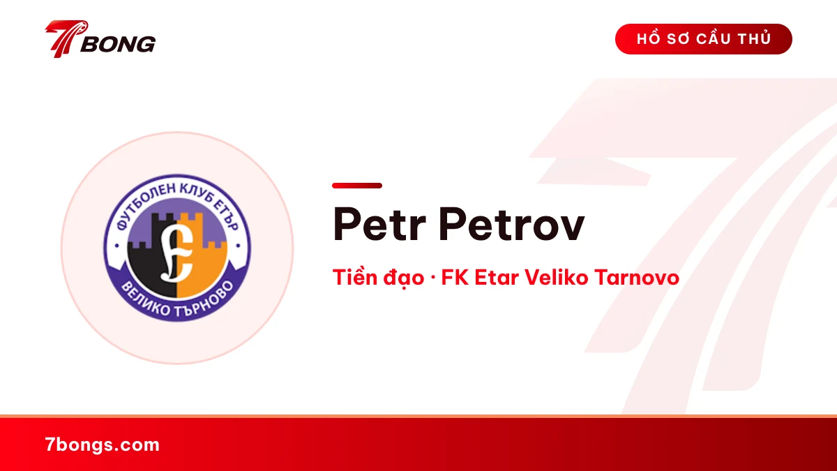 Petr Petrov — FK Etar Veliko Tarnovo