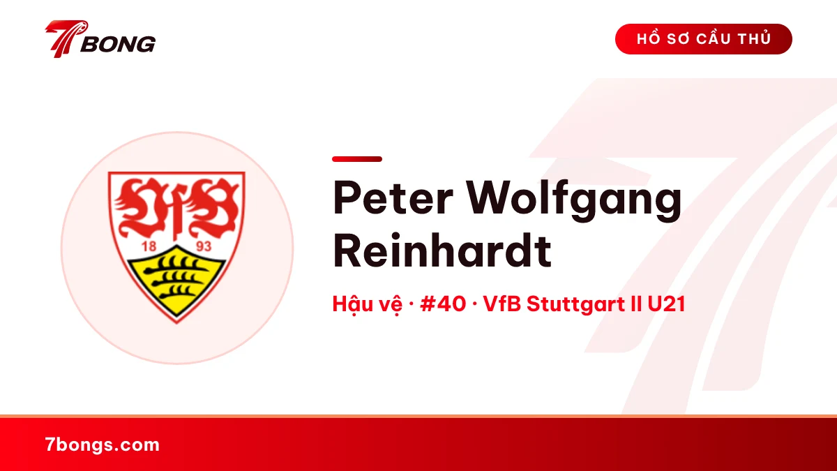 Peter Wolfgang Reinhardt — VfB Stuttgart II U21