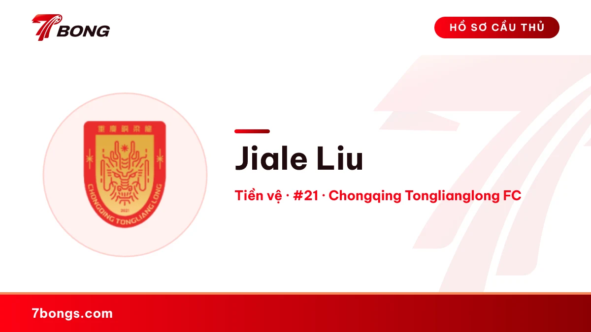 Jiale Liu — Chongqing Tonglianglong FC