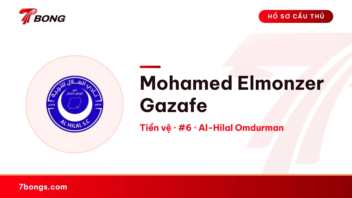 Mohamed Elmonzer Gazafe — Al-Hilal Omdurman