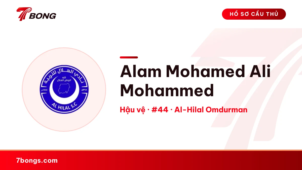 Alam Mohamed  Ali Mohammed — Al-Hilal Omdurman