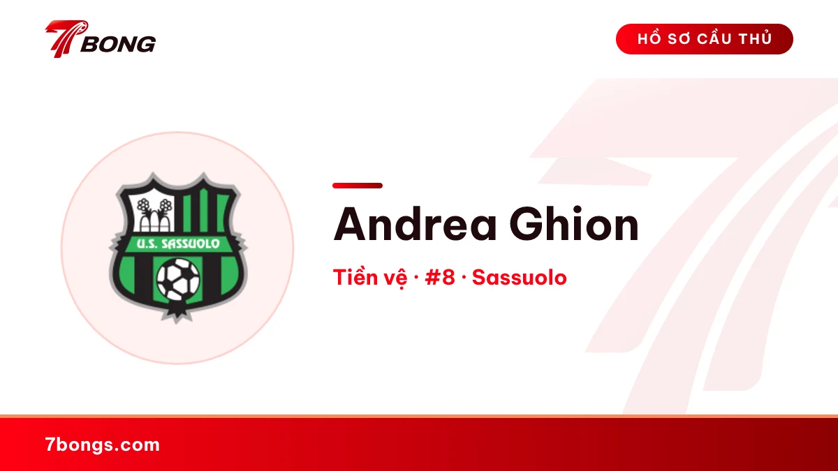Andrea Ghion — Sassuolo