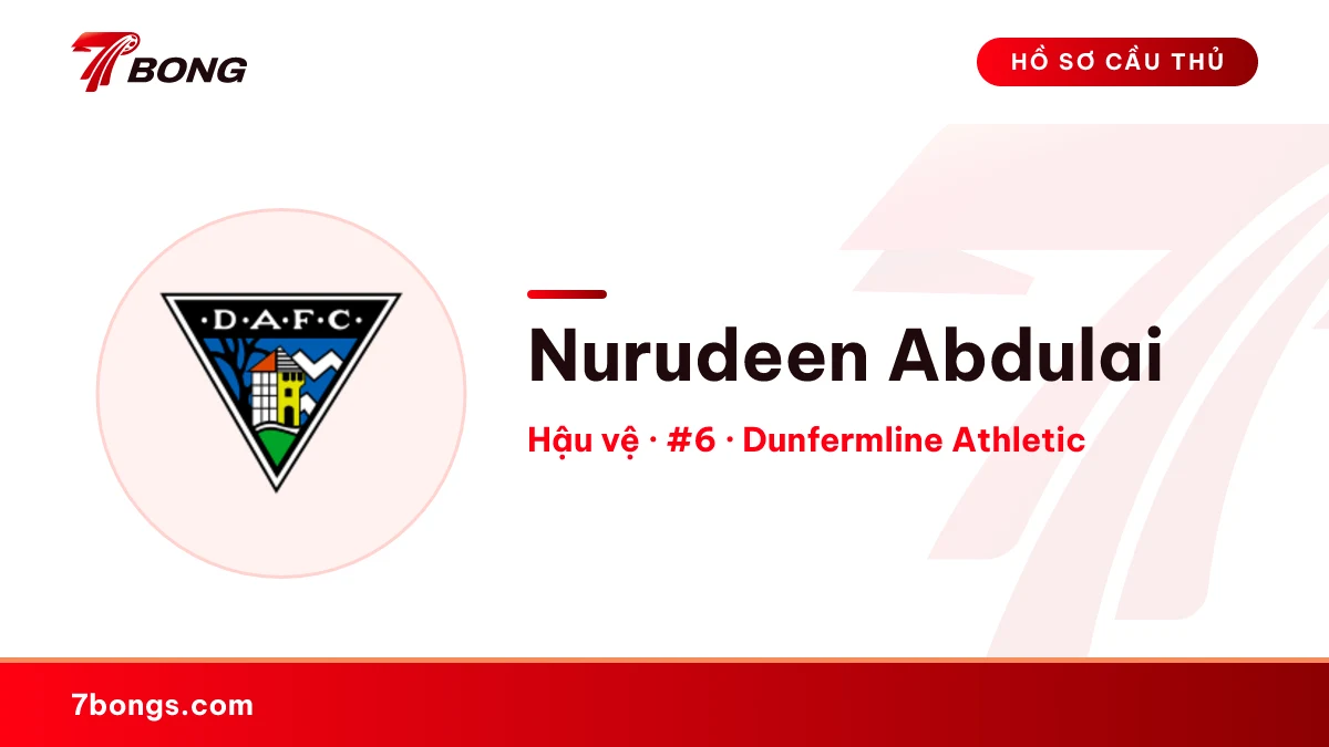 Nurudeen Abdulai — Dunfermline Athletic