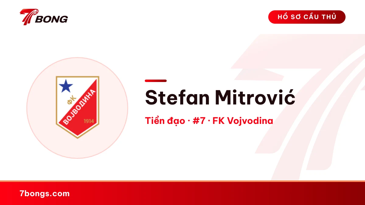 Stefan Mitrović — FK Vojvodina