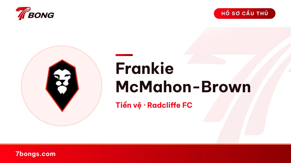 Frankie McMahon-Brown — Radcliffe FC