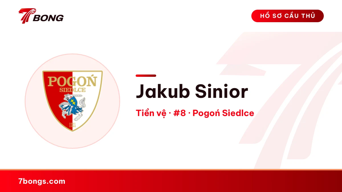 Jakub Sinior — Pogoń Siedlce