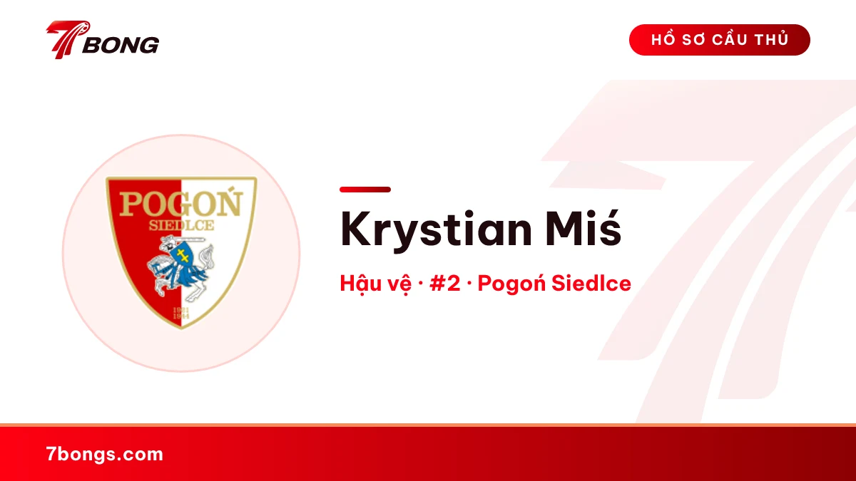 Krystian Miś — Pogoń Siedlce