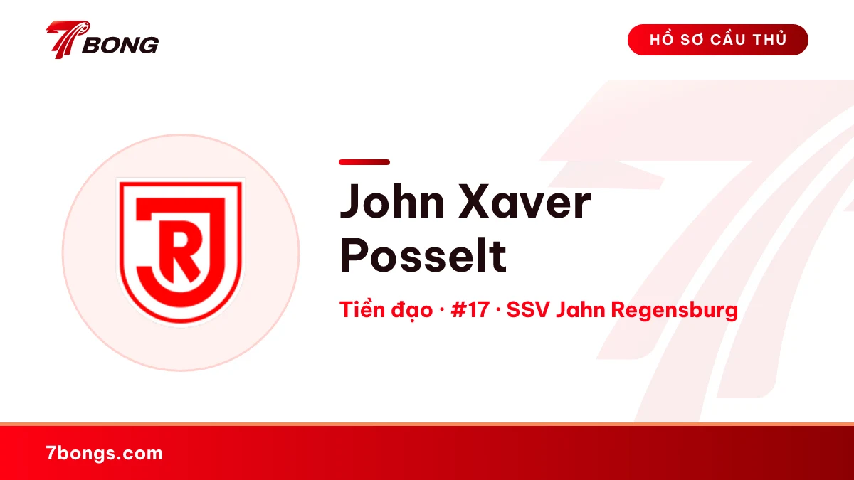 John Xaver Posselt — SSV Jahn Regensburg