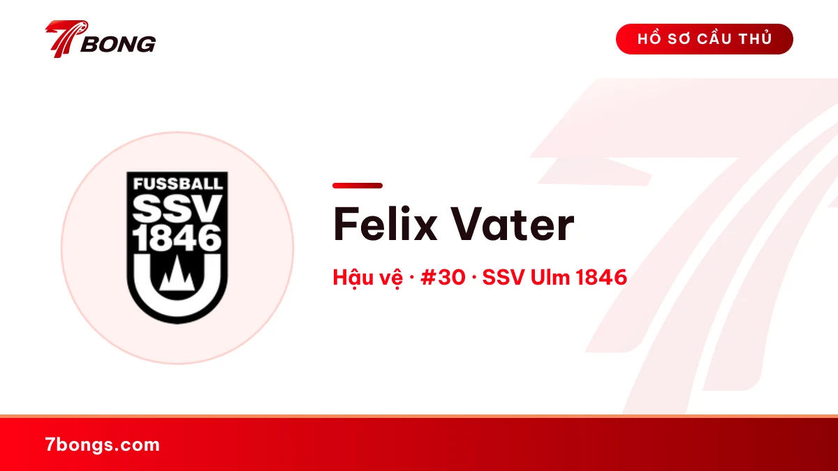 Felix Vater — SSV Ulm 1846