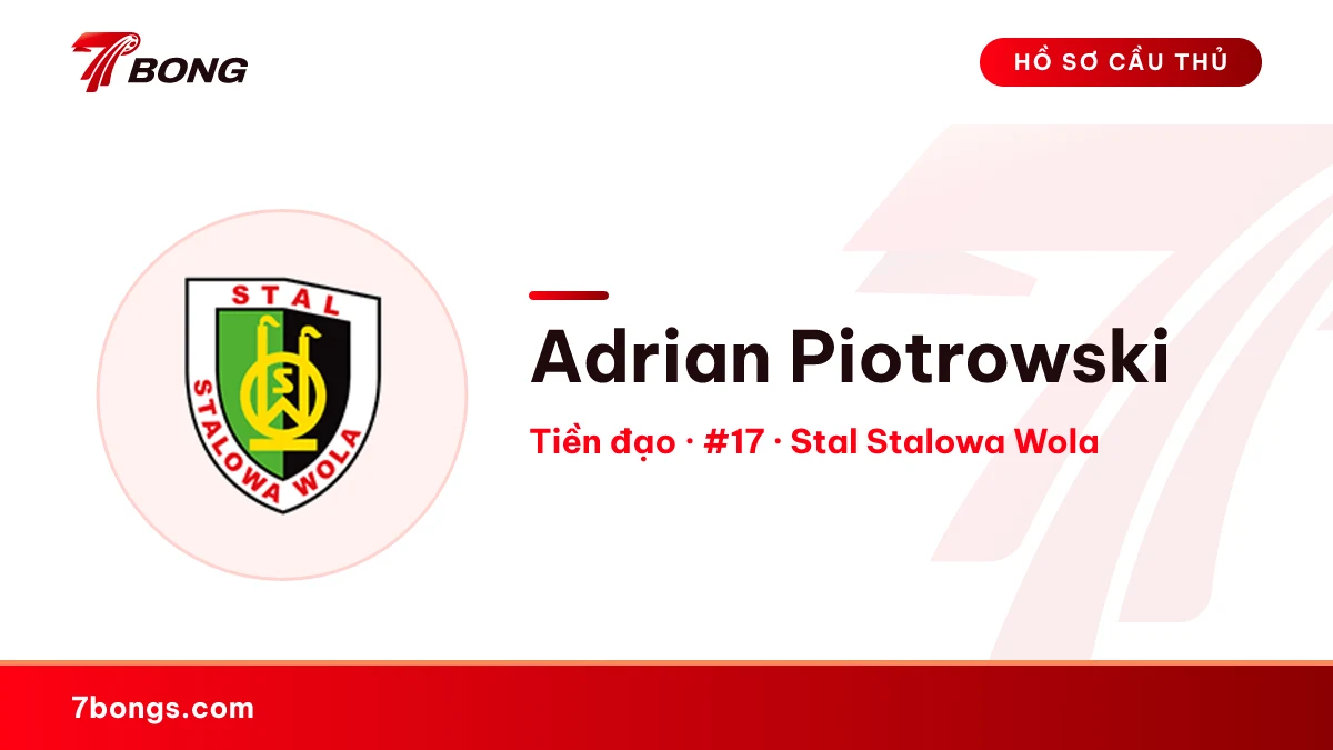 Adrian Piotrowski — Stal Stalowa Wola