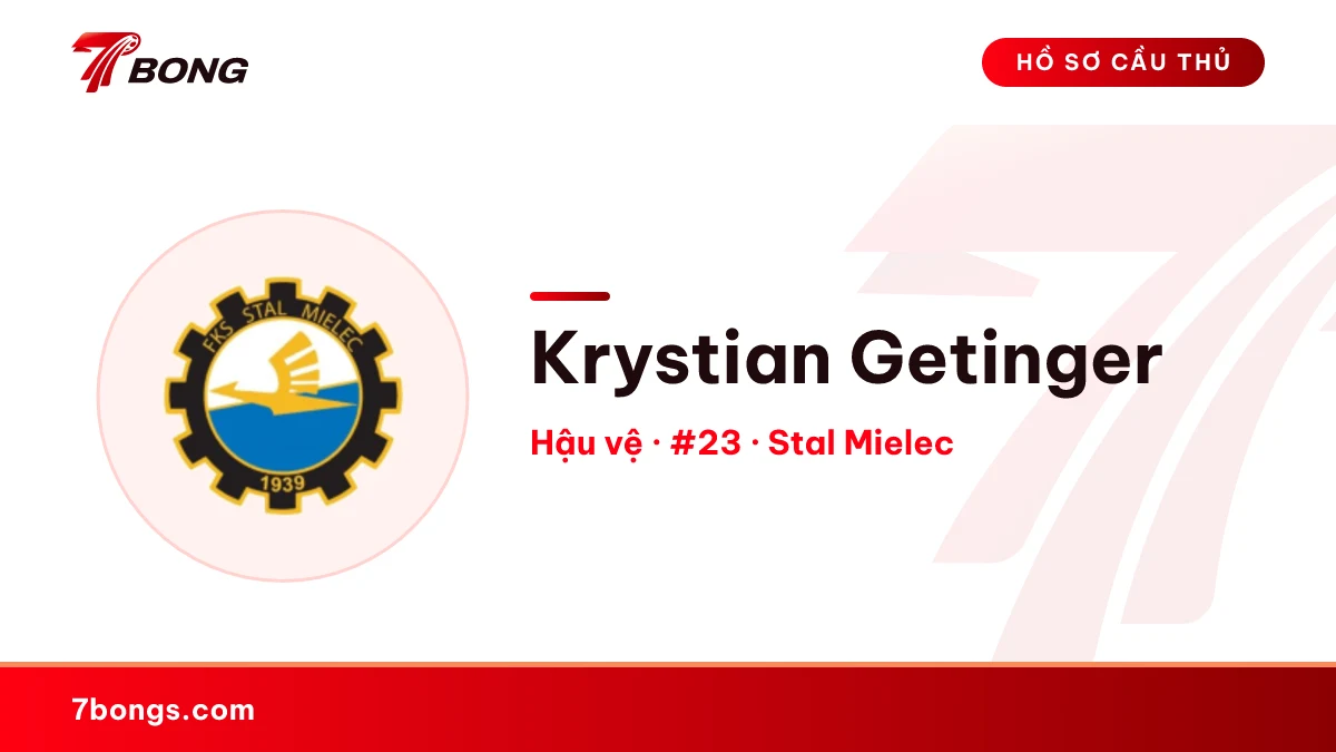 Krystian Getinger — Stal Mielec