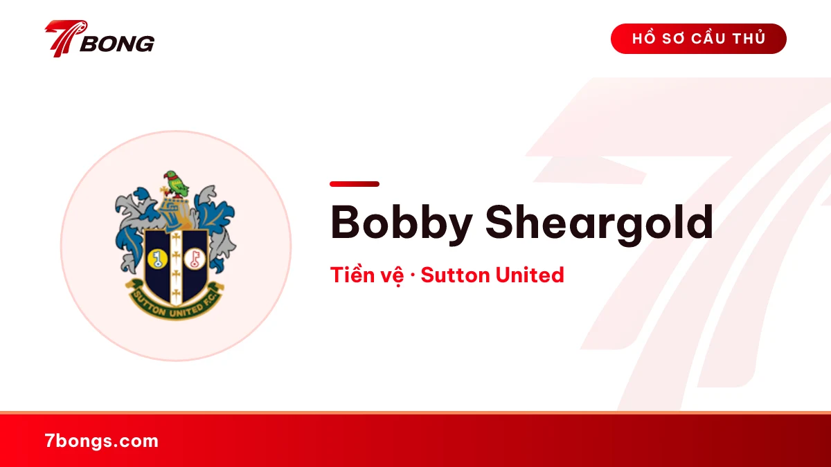 Bobby Sheargold — Sutton United