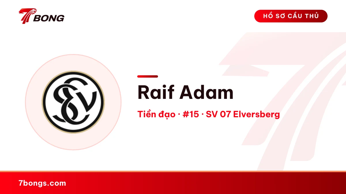 Raif Adam — SV 07 Elversberg