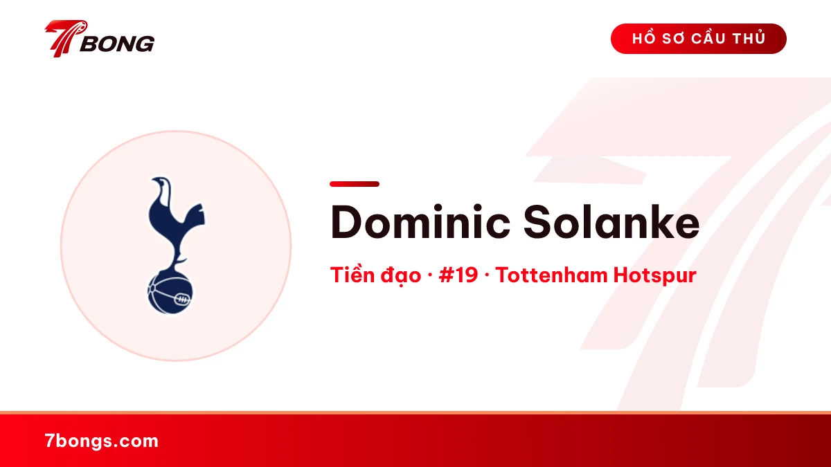 Dominic Solanke — Tottenham Hotspur