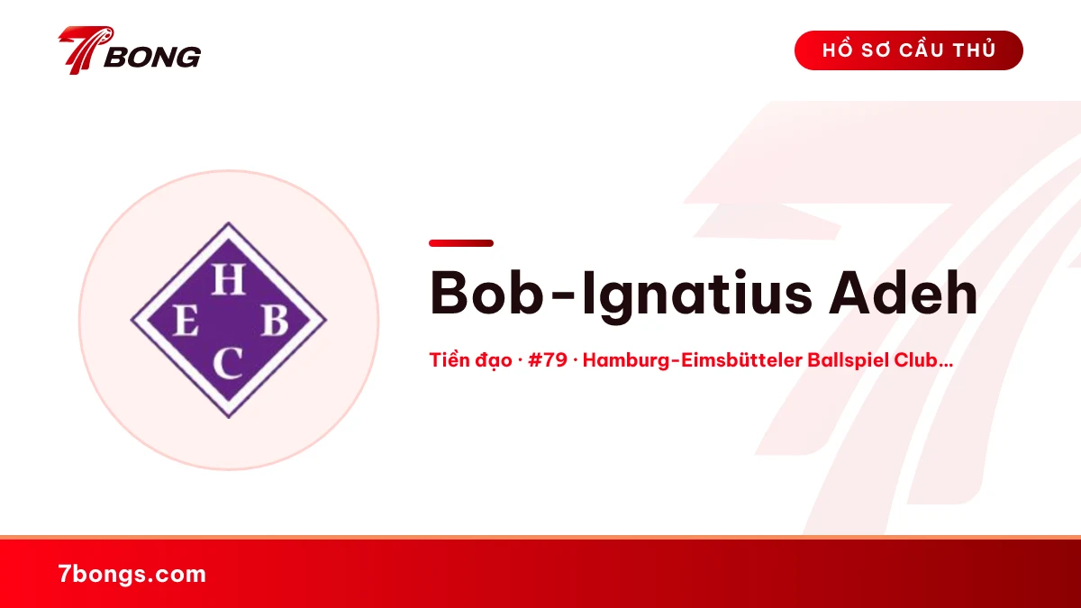 Bob-Ignatius Adeh — Hamburg-Eimsbütteler Ballspiel Club 1911