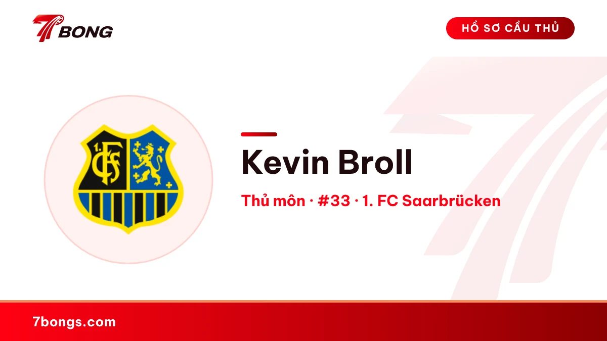 Kevin Broll — 1. FC Saarbrücken