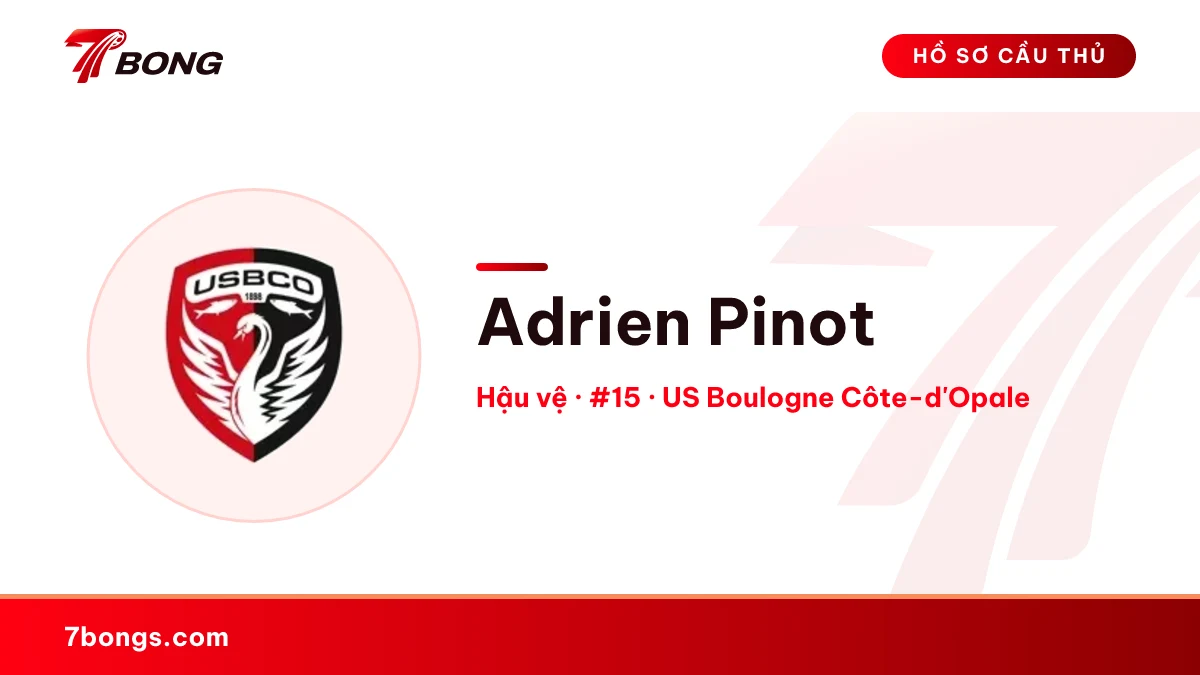 Adrien Pinot — US Boulogne Côte-d'Opale