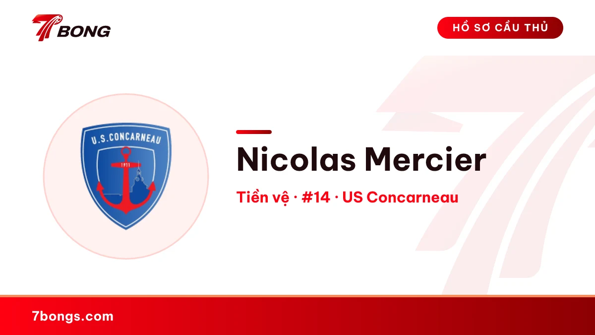 Nicolas Mercier — US Concarneau
