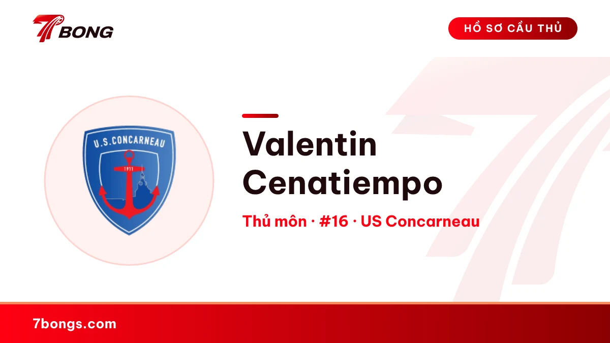 Valentin Cenatiempo — US Concarneau