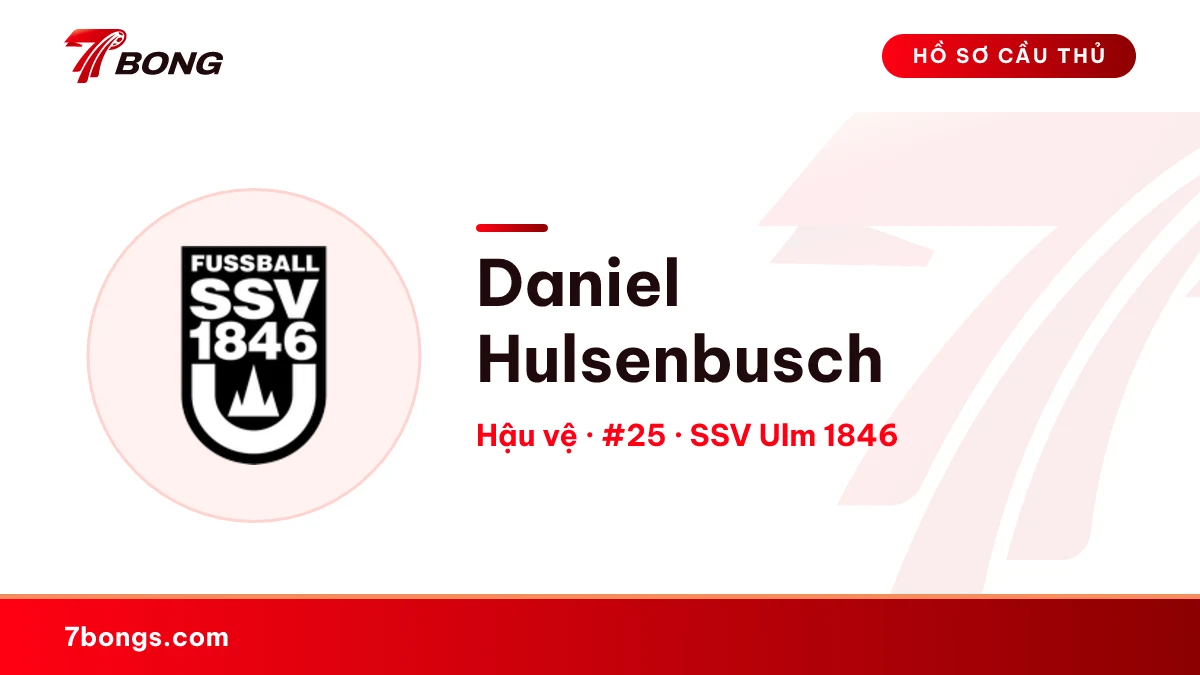 Daniel Hulsenbusch — SSV Ulm 1846