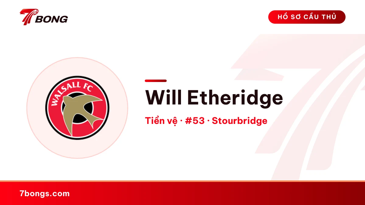 Will Etheridge — Stourbridge