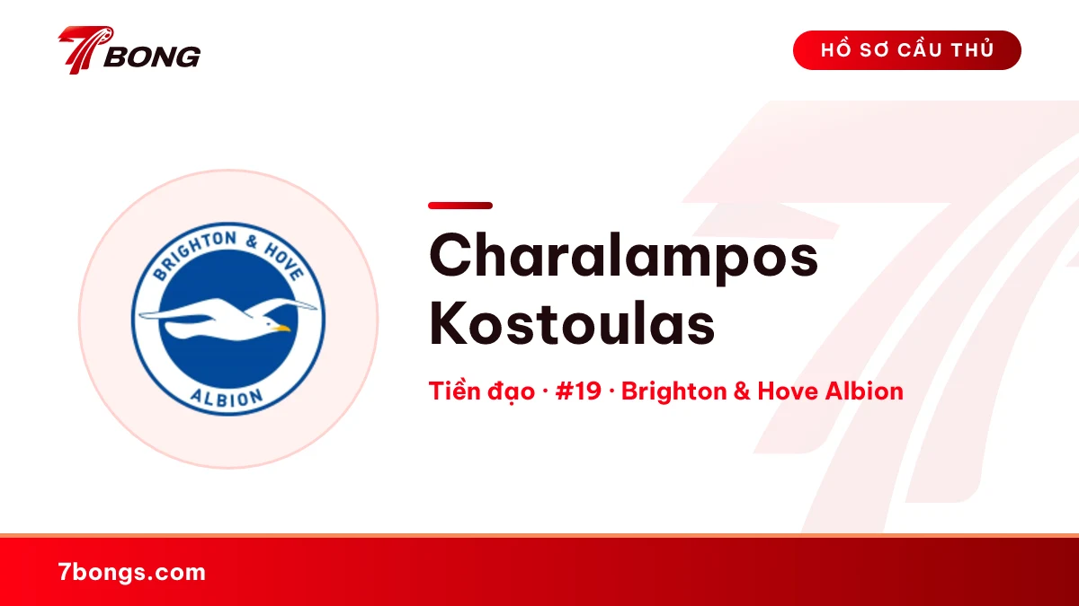 Charalampos Kostoulas — Brighton & Hove Albion