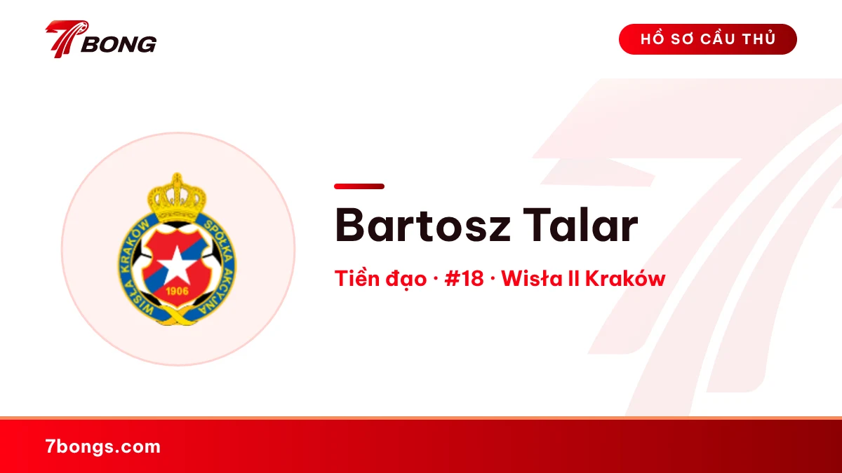 Bartosz Talar — Wisła II Kraków