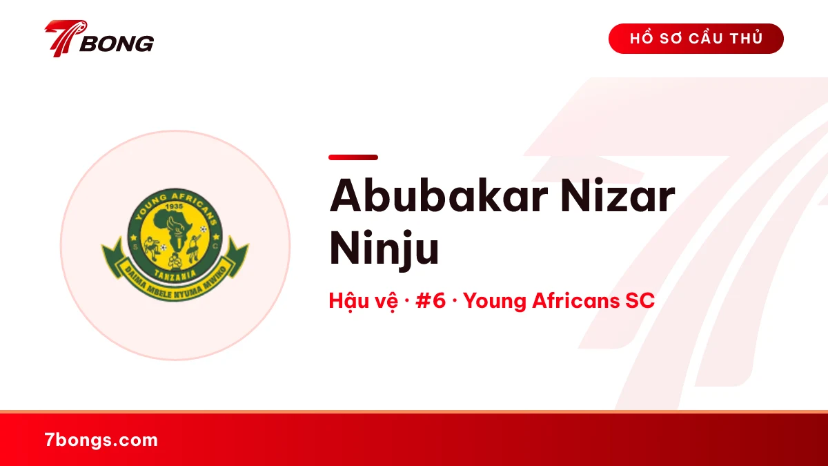 Abubakar Nizar  Ninju — Young Africans SC