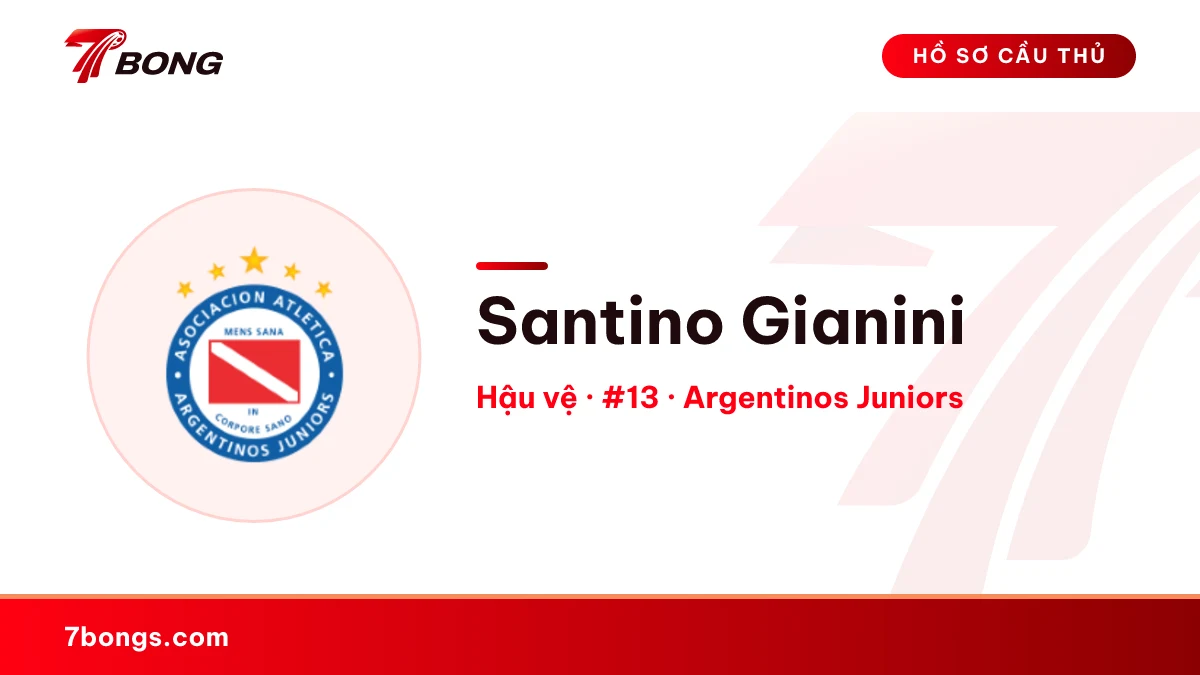 Santino Gianini — Argentinos Juniors