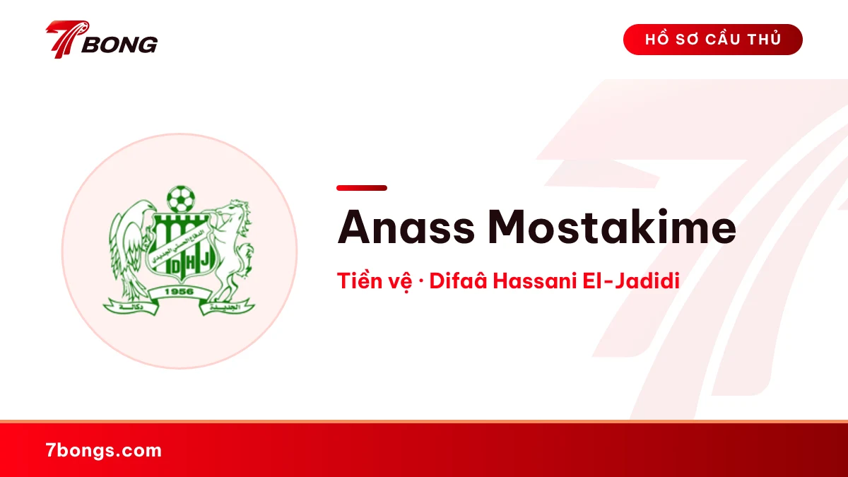 Anass Mostakime — Difaâ Hassani El-Jadidi
