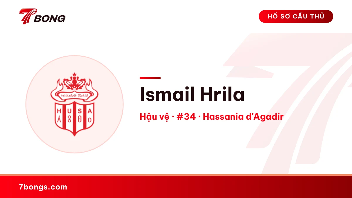 Ismail Hrila — Hassania d'Agadir