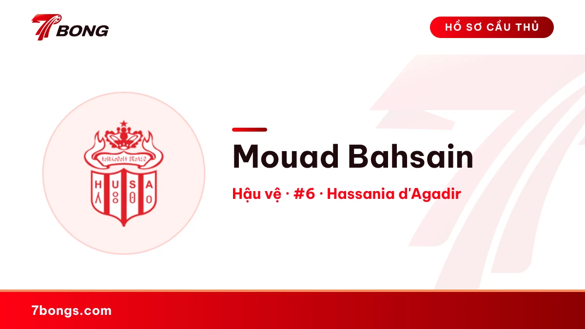 Mouad Bahsain — Hassania d'Agadir