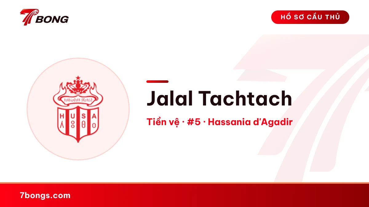 Jalal Tachtach — Hassania d'Agadir