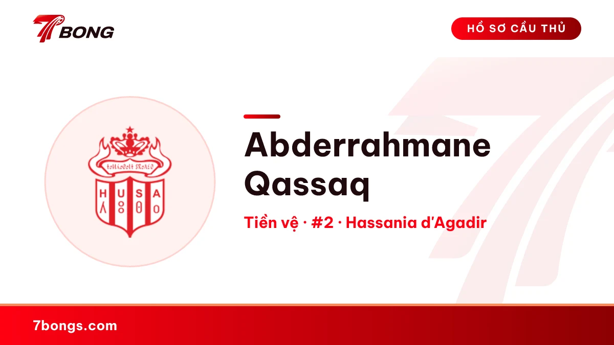 Abderrahmane Qassaq — Hassania d'Agadir