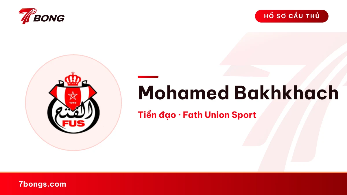Mohamed Bakhkhach — Fath Union Sport