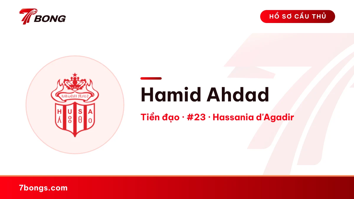 Hamid Ahdad — Hassania d'Agadir