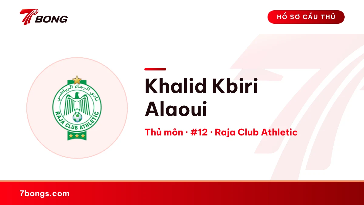 Khalid Kbiri Alaoui — Raja Club Athletic