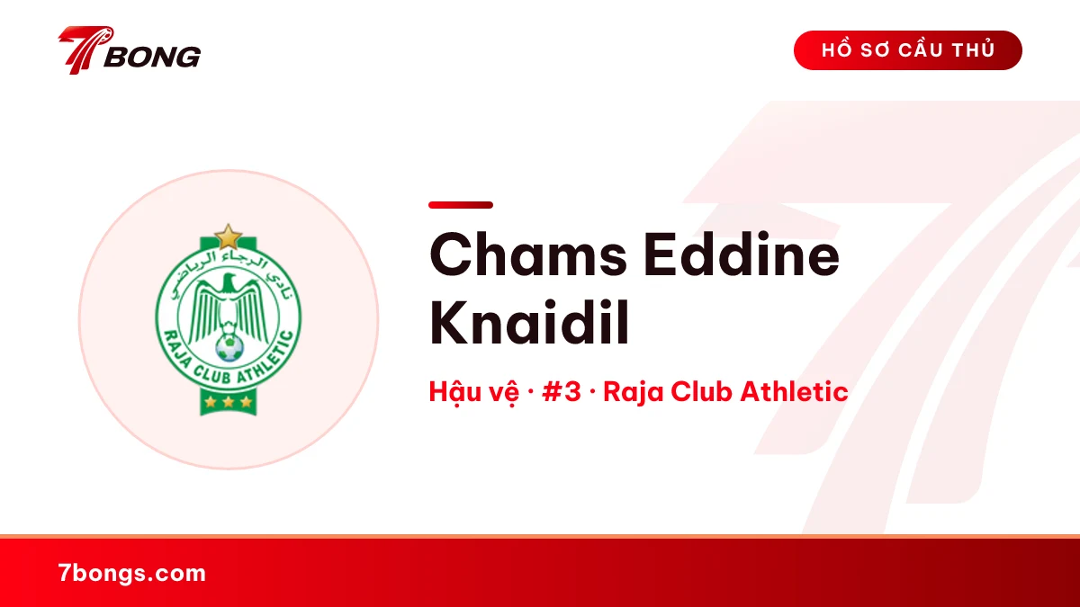 Chams Eddine Knaidil — Raja Club Athletic