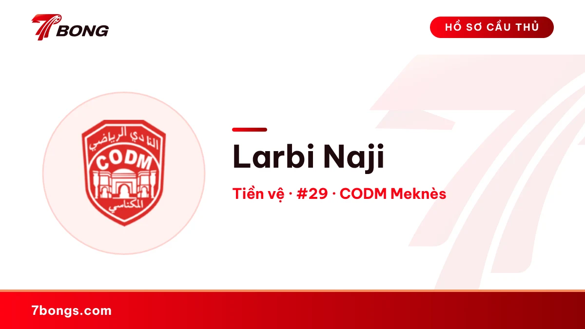 Larbi Naji — CODM Meknès