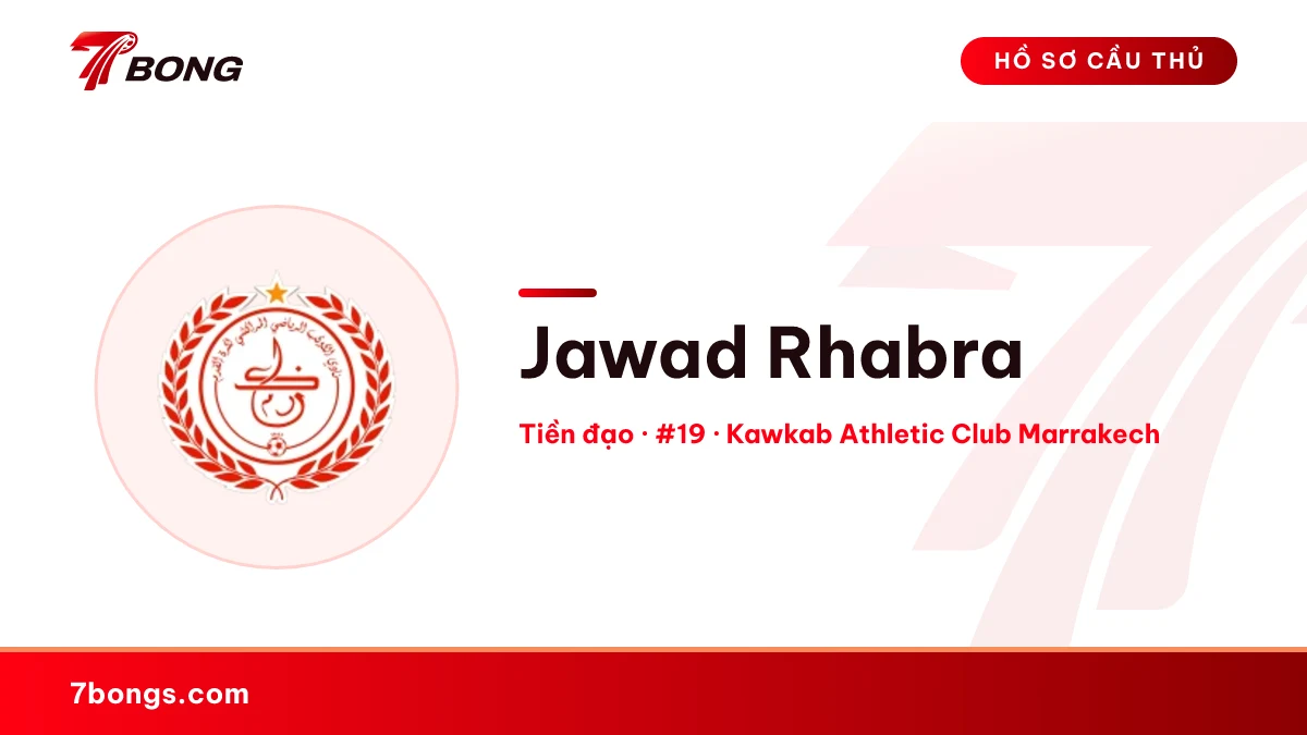 Jawad Rhabra — Kawkab Athletic Club Marrakech