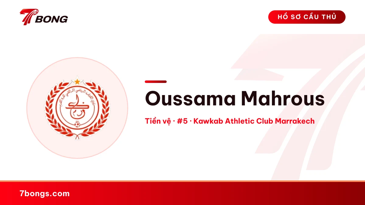 Oussama Mahrous — Kawkab Athletic Club Marrakech