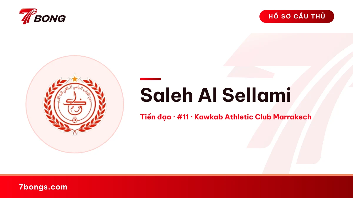 Saleh Al Sellami — Kawkab Athletic Club Marrakech