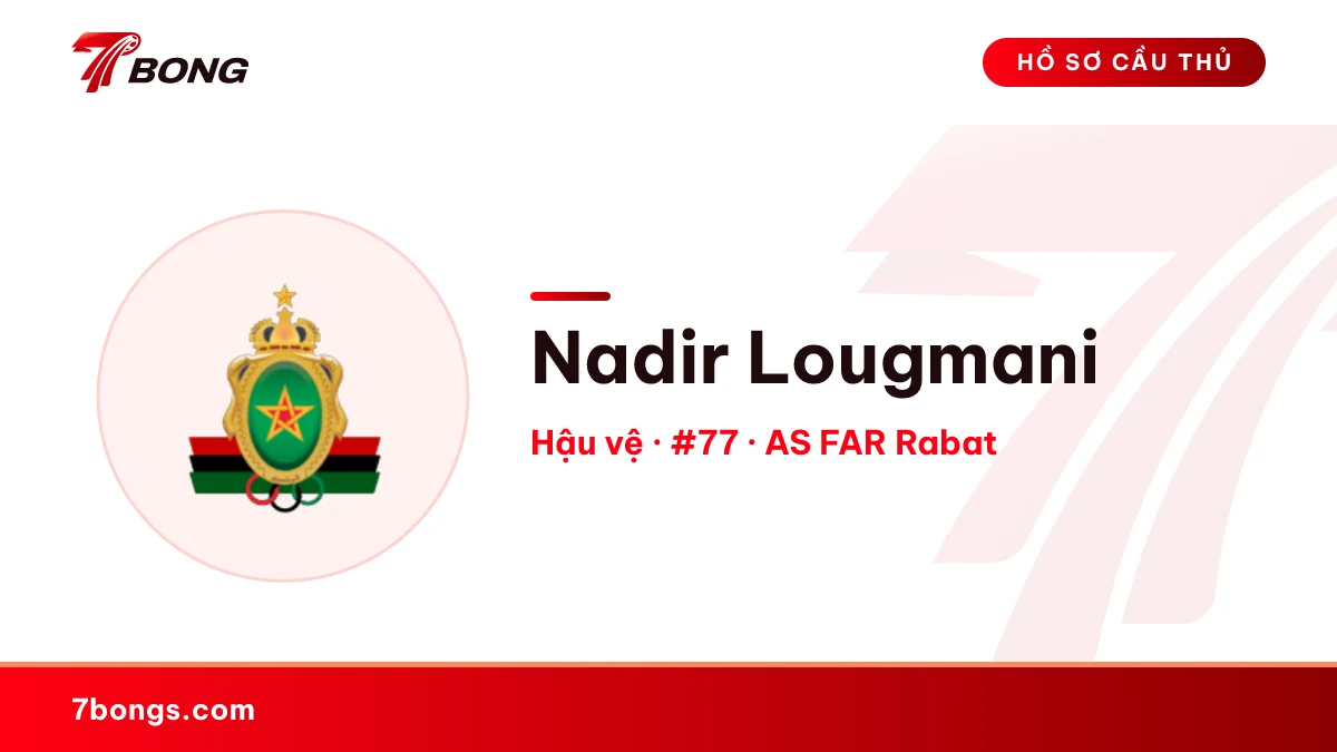 Nadir  Lougmani — AS FAR Rabat